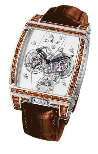 Buy Corum replica 382.857.69/0F82 0000 Golden Bridge Golden Tourbillon Panoramique Diamants watches